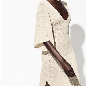 BRAND NEW Pointelle Knit Maxi Dress